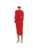 Ital-Design Kleid in Rot