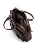 Farmhood Memphis Aktentasche Leder 39 cm Laptopfach in dark brown