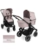 ABC-Design Kombi-Kinderwagen Salsa 4 Air - inkl. Babywanne in rosa,schwarz