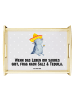 Mr. & Mrs. Panda Tablett Axolotl Tequila mit Spruch in Grau Pastell