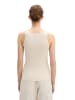 Marc O'Polo Ripp-Tanktop slim in Grey Silk