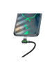 Wisam® USB-C auf USB-C Schnell-Ladekabel 60W Kabel, 2m Schwarz