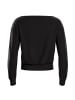 Winshape Functional Light and Soft Cropped Long Sleeve Top LS003LS in schwarz