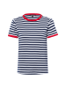 Franco Callegari T-Shirt in marine weiß