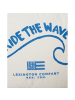 Lexington Kissen Ride The Wave in Weiß | Blau