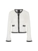 MARC CAIN COLLECTIONS Kurze Jacke in Deutschland gestrickt in Off White