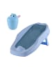 relaxdays 2-tlg. Baby-Badehilfe-Set in Blau