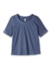 sheego Shirt in taubenblau