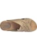 Sanita Comfortwear Clog "WOOD-SALTO SPORT FLEX SANDAL" in Beige