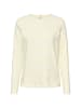 Camel Active Langarm-T-Shirt aus reiner Baumwolle in Limonengelb