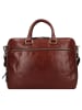 Leonhard Heyden Cambridge Aktentasche Leder 40 cm in rotbraun