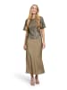 Vera Mont Pailletten-Bluse mit Flügelärmeln in Turf
