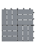 home24 33er-Set Terrassenfliese Temai Typ B in Grau