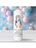 Mr. & Mrs. Panda Kerze Pinguin Lolli mit Spruch in Weiß