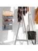 relaxdays Wandorganizer in Grau - (B)34 x (H)58 x (T)15 cm