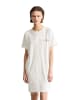 Marc O'Polo DENIM Crayfish Capsule Jersey Dress, Backprint, Turn-Up Sleeves in Silky White