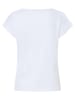 More & More Kurzarmshirt in white