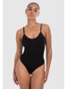 SMILODOX String Bodysuit Nysa in Schwarz