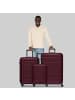Redolz Essentials 11 4 Rollen Kofferset 3-teilig mit Dehnfalte in burgundy