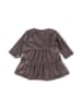 Sigikid Velours Kleid Schneehase in grau