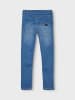 name it Jungen Sweat-Denim Skinny Jeans in Blau