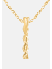 Diamant Exquis Halskette aus 375 Gelbgold mit Diamant