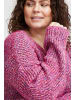 Fransa Strickpullover FPSPOTTA in pink