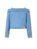 Ulla Popken Blazer in blue denim