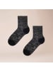 Kunert Socken Allover Love in Black