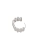 IZIA Women Hoop Earrings in Silver