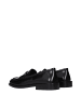 The Attico Schwarz Leder Slip-On Loafer