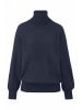 Hessnatur Strick Rollkragen Pullover in marine