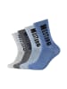 Mustang Tennissocken 4er Pack casual in denim mix