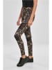 Urban Classics Leggings in wood digital camo