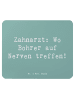 Mr. & Mrs. Panda Maus Pad Spruch Zahnarzt Nerven mit Spruch in Meeresbrise