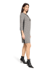Betty Barclay Jerseykleid mit Eingrifftaschen in Weiß/Schwarz