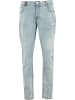 2Y Premium 2Y Premium CARLOS DESTROYED SLIM FIT JEANS in iceblue