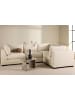 ebuy24 Ecksofa Salerno Beige 298 x 102 cm