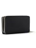 Lazarotti Bologna Leather XL Double Zip-Around Geldbörse RFID Leder 20 cm black