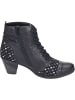 remonte Klassische Stiefeletten in schwarz/schwarz/metallic-multi/schwarz