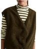 Marc O'Polo DENIM Curly-Sweatweste relaxed in Burnished Logs
