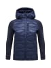 Peak Performance Steppjacke W Helium Down Hybrid Hood Jacket in blue shadow