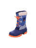 Spirale Moonboots in blau
