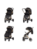Chipolino Kinderwagen Omnia RU-Räder in schwarz
