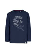 Band of Rascals Longsleeve " Let the boys be boys " in blau