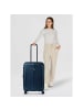 Polestream Paris 4 Rollen Trolley 69 cm mit Dehnfalte blue metallic