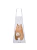 Mr. & Mrs. Panda Schürze Bär Liebesbrief ohne Spruch in Weiß