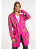 myMo Damen Strickjacke in Pink Beige