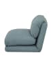 MCW Relaxsessel E68, ausklappbar, Grau-blau