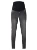 Supermom Skinny Umstandsjeans Austin in Washed Black